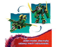 LEGO Ninjago 71845 Odrzutowy mech Lloyda - 1331656 - zdjęcie 5